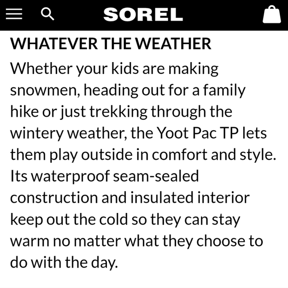 Sorel youth yoot pac tp boot - Picture 6 of 7